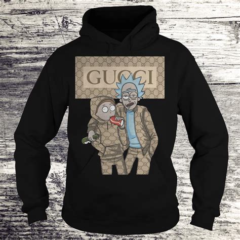 Rick And Morty Gucci Hoodies for Sale 